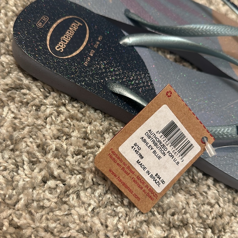 NWT Havaianas Women Slim Flip Flop - Picture 2 of 4